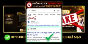 Cảnh báo HITCLUB giả mạo